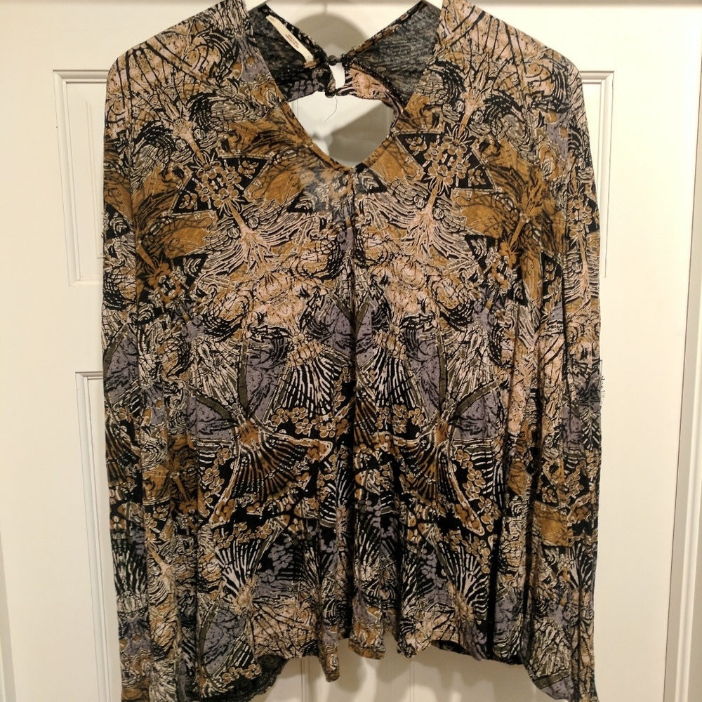 Long sleeve blouse